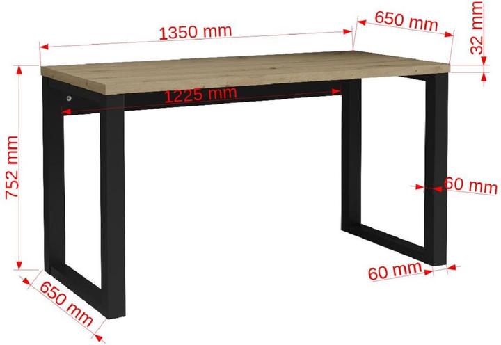 Productafbeelding ADRK Furniture Bureau MARO (65 x 65 x 40 cm)