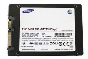 Actual product image Samsung SSD 470 Series 128GB, MLC, 2.5 inch, 128GB, SATA-II