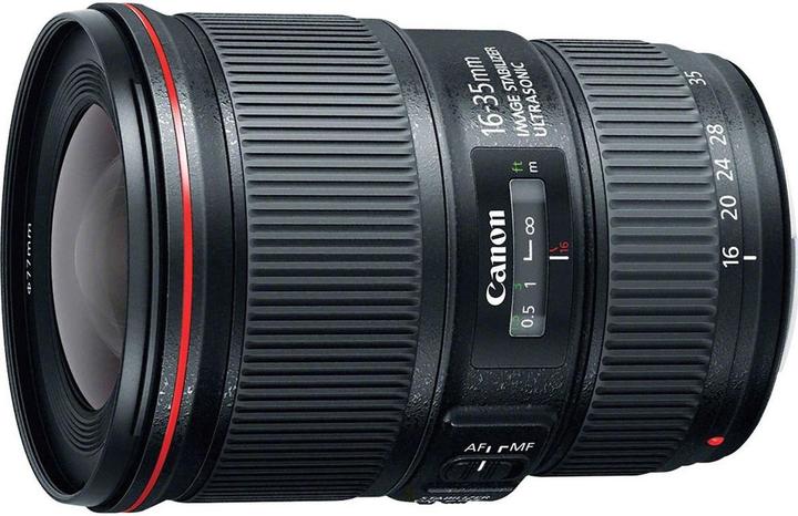 Productafbeelding Canon EF 16-35mm / 4.0 L IS USM Invoer (Canon EF, APS-C / DX)