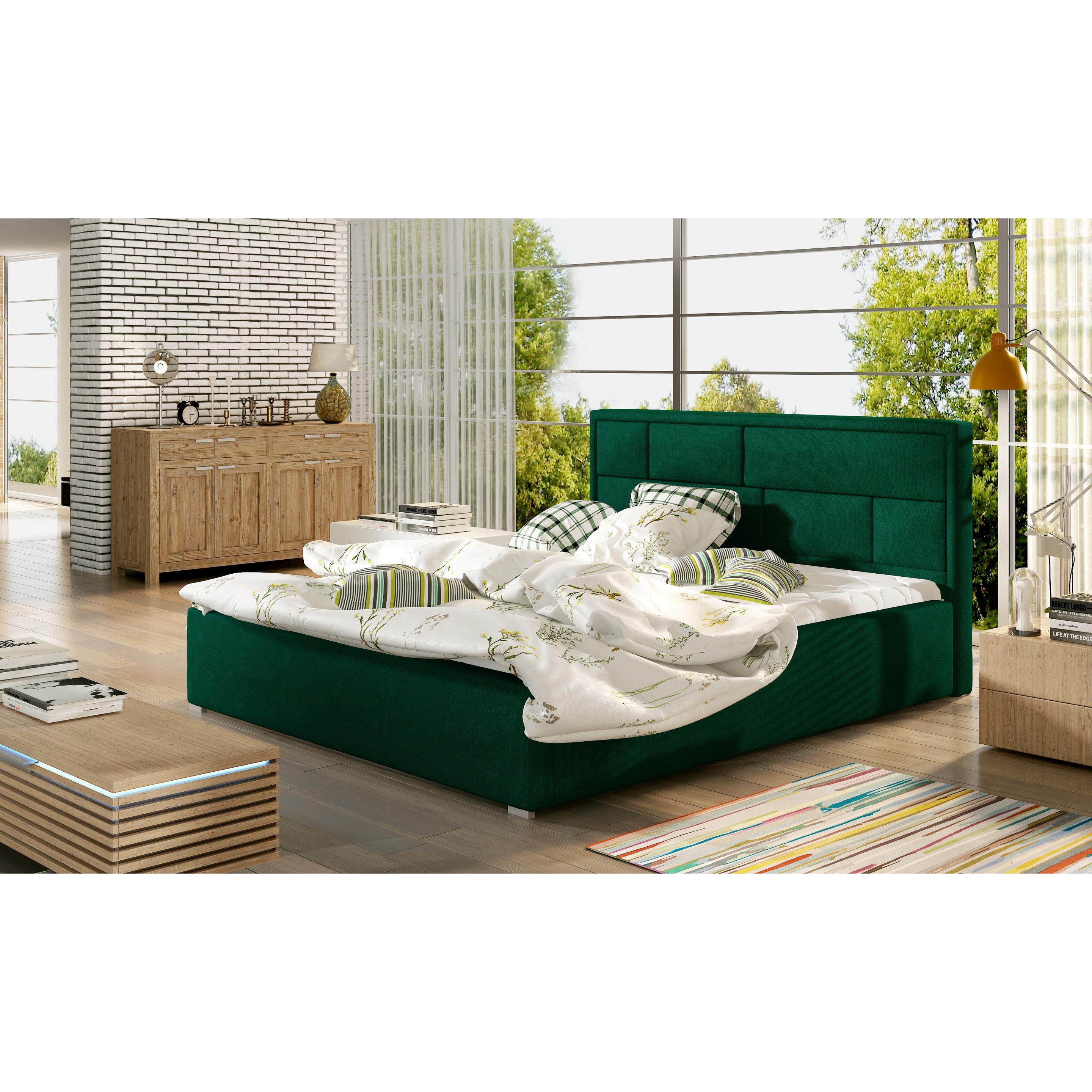 ELTAP, Bett, Latina mit Stauraum (140 x 200 cm)