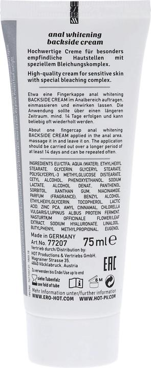 Produktbild HOT Anal Whitening