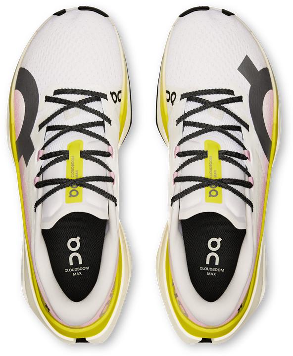 Actual product image On Running On Cloudboom Max - Lime / Raspberry (46)