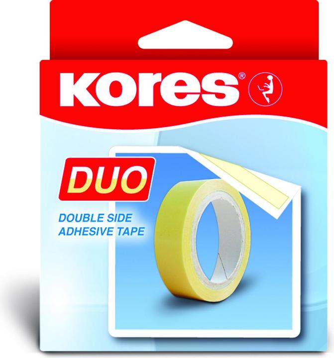 Produktbild Kores Duo Double Side Tape (15mmx5m) (15 mm)