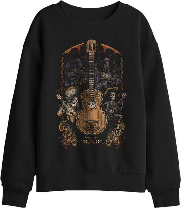 Produktbild La Maison du Coco Painted Poster With Guitar Sweatshirt (128)