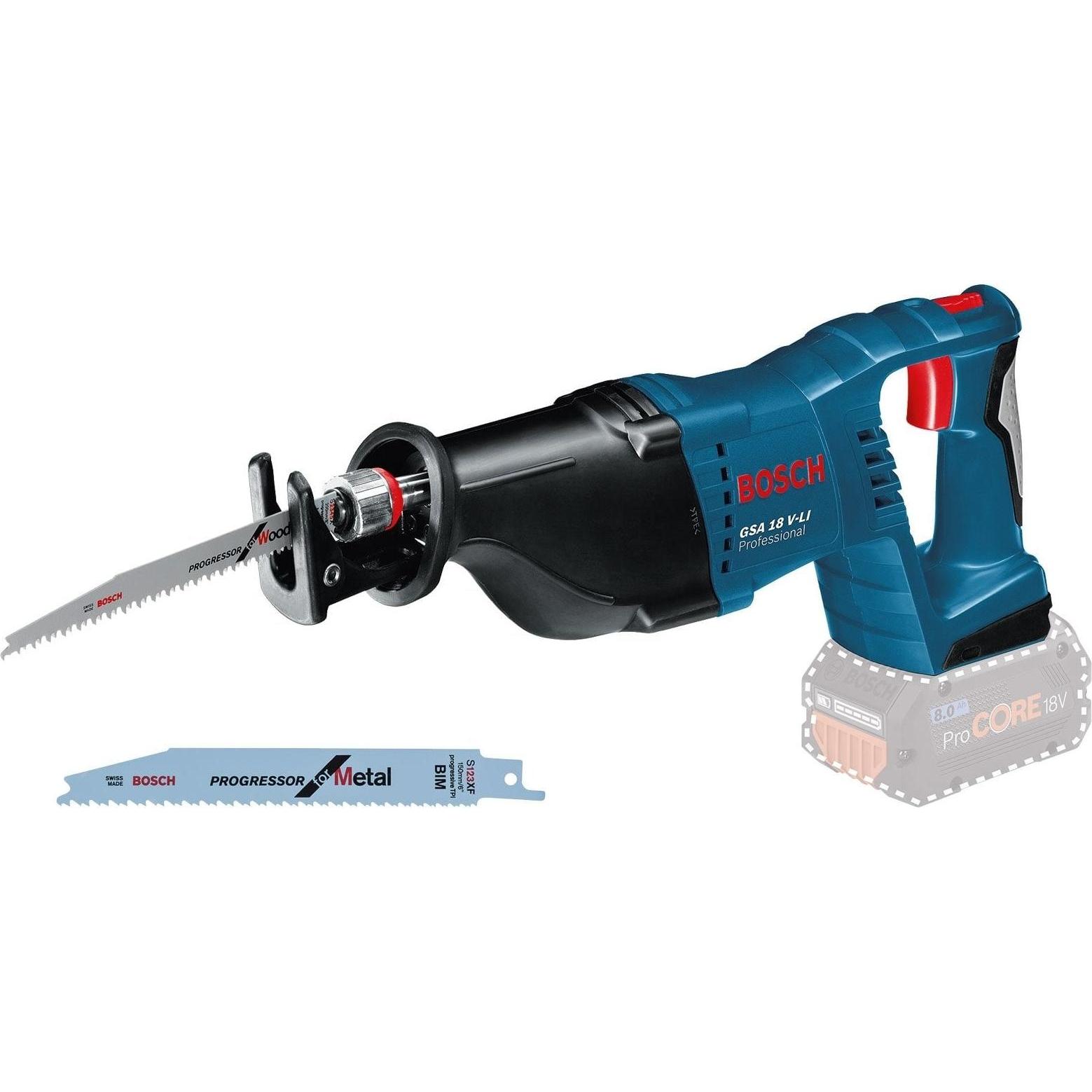 Bosch Professional, Sega Universale, Gsa 18V-LI Professionale