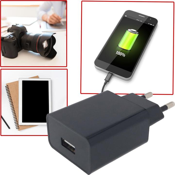 Produktbild Benson Electric USB-C-LadegerÃ¤t, schwarz