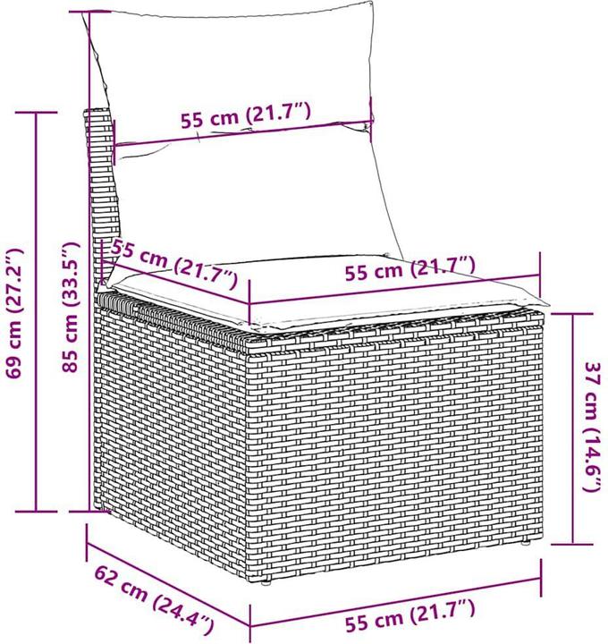 Produktbild vidaXL Zoe