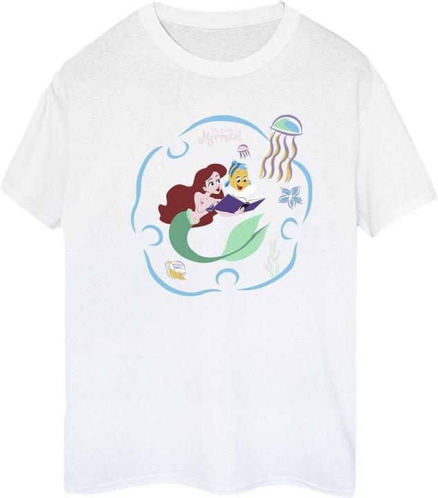 Produktbild Disney The Little Mermaid Reading A Book TShirt (XXL)