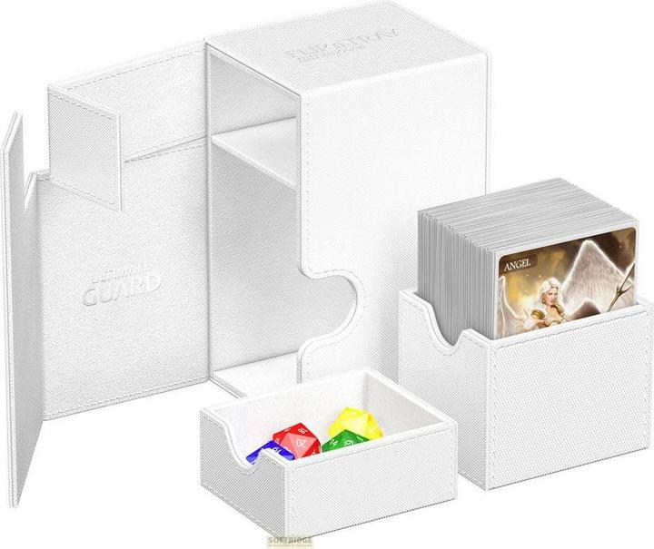 Image du produit Ultimate Guard Flip'n'Tray 80+ XenoSkin Monocolor Blanc