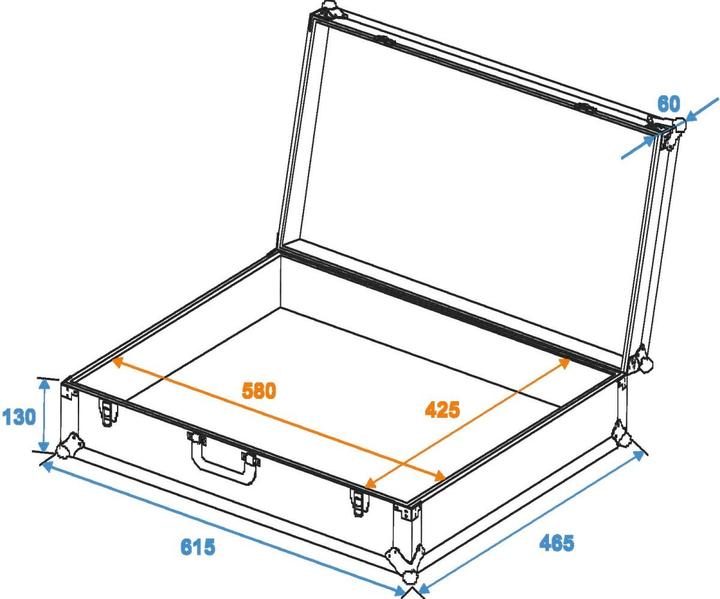 Produktbild Roadinger UniversalKofferCase FOAM GR4 (Universal)