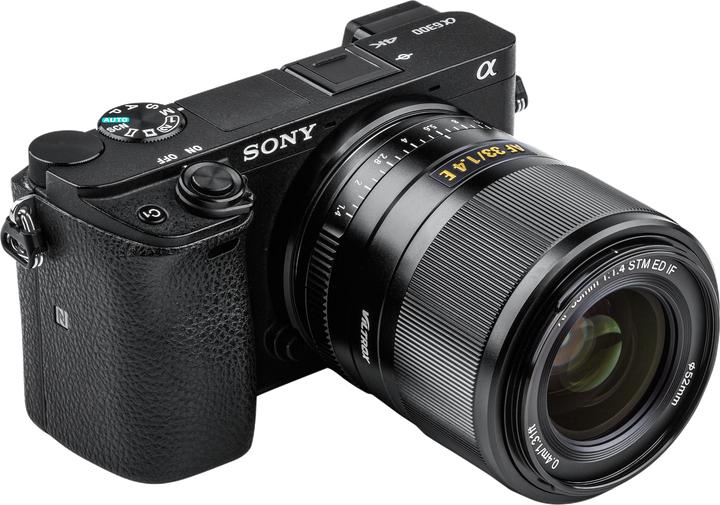 Immagine prodotto Viltrox FE-33MM STM APS-C, obiettivo primario autofocus con grande apertura, per attacco Sony E (Sony E, APS-C / DX)