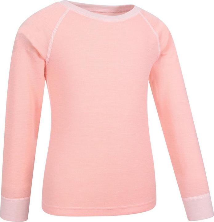 Actual product image Mountain Warehouse Childrens/Kids Merino II Round Neck Base Layer Top (98)