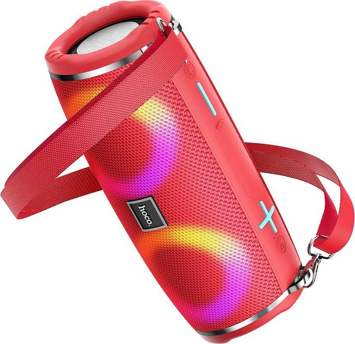 Produktbild Hoco - Wireless Speaker Sports (HC12) - Bluetooth 5.0, Shoulder Strap, 10W - Red (2 h)