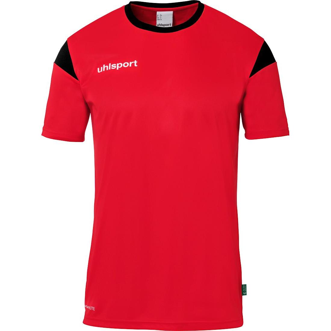 Uhlsport, Herren, Sportshirt, Trainings-T-Shirt Squad 27 (L), Rot, L