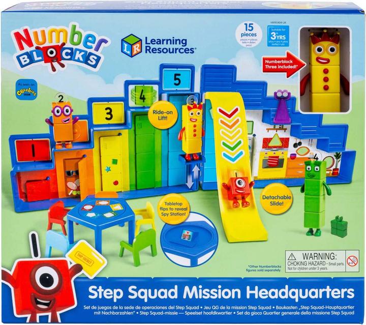 Produktbild Learning Resources - Numberblocks Step Squad Mission Headquarters (HM95404-SCA)