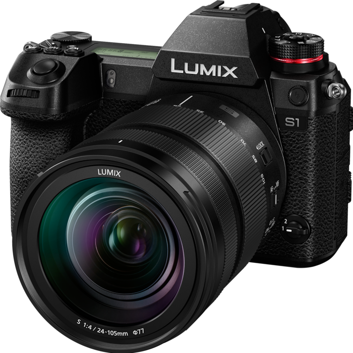 Lumix S1 (24 - 105 mm, 24.20 Mpx, Vollformat)