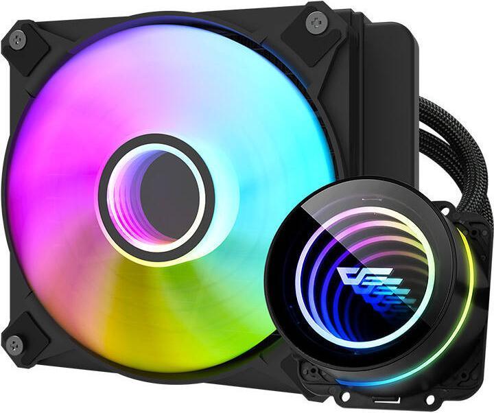 Actual product image Aigo PC water cooling Darkflash DX120 V2.6 (black)