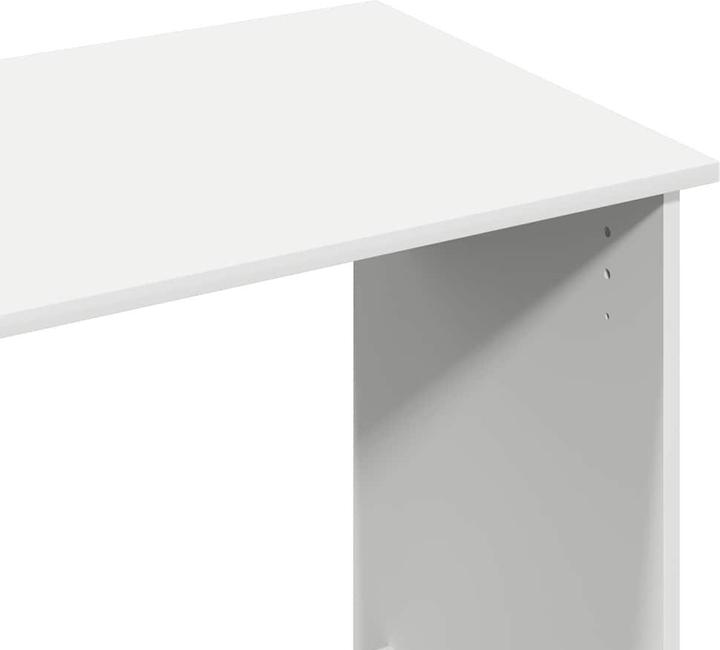 Produktbild VidaXL Schreibtisch Weiss 102x50x75 cm Holzwerkstoff Bürotisch Tisch PC-Tisch (102 x 50 x 75 cm)