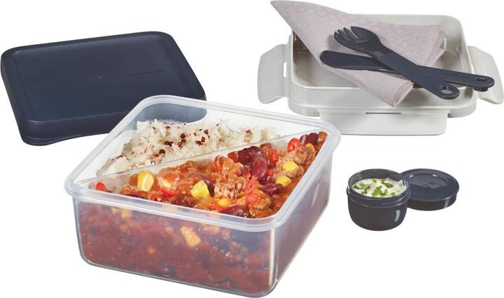 Image du produit Lock & Lock Lunchbox ToGo 1,2 l avec couverts et insert