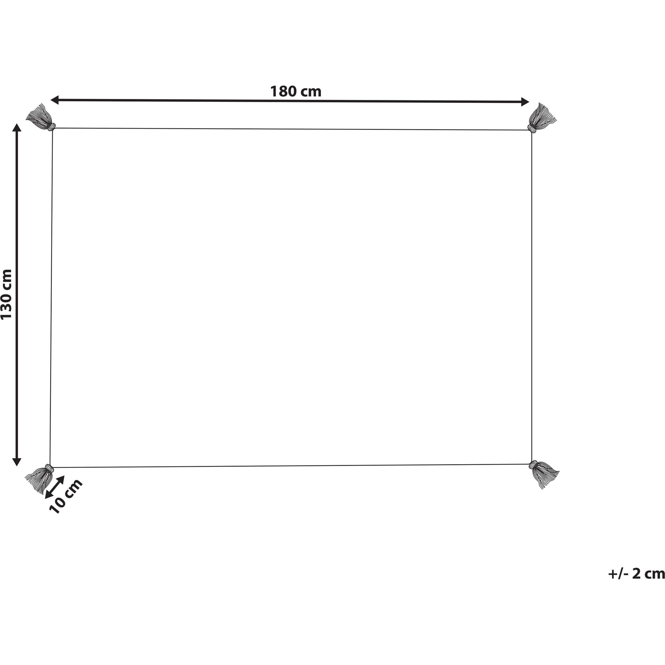 Thumbnail - Beliani, Decke, Guna (130 x 180 cm)