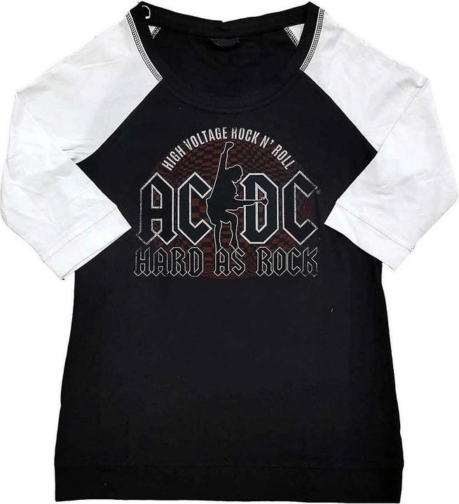 Immagine prodotto AC/DC Maglietta Hard As Rock con maniche raglan (3XL)