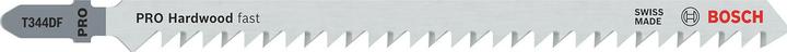 Actual product image Bosch Professional Zubehör PRO Hardwood fast T344DF Jigsaw blade, 152 mm, 5 pcs.