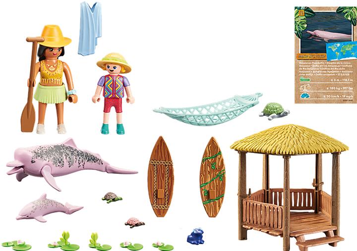 Image du produit Playmobil 71143 Wiltopia - Excursion en canoë avec les dauphins de rivière (71143, Playmobil Wiltopia)