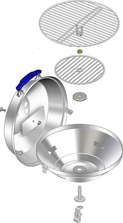 Image du produit Magma Grill Marine Kettle au charbon de bois