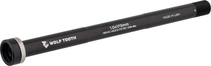Productafbeelding Wolf Tooth Steekas, HR 12x173mm, M12x1.0, 16.5mm, zwart