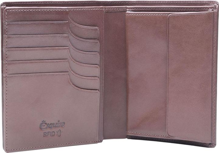 Immagine prodotto Esquire Portafoglio Toscana in pelle con protezione RFID 12 cm