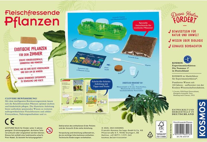 Produktbild Kosmos Fleischfressende Pflanzen