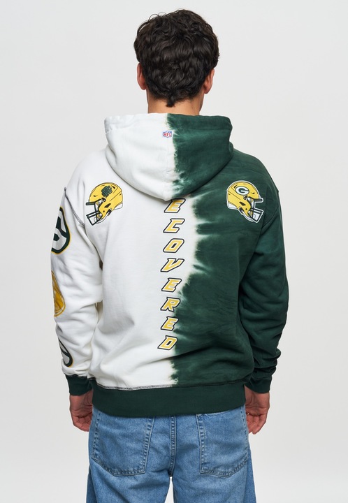 Produktbild Recovered Re:covered Fleece Hoody - INK DYE Green Bay Packers - L (L)
