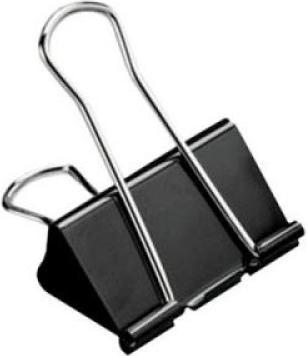 Produktbild Maul Foldback-Klammer, schwarz, (B)13 mm, Klemmweite: 4 mm (1x)