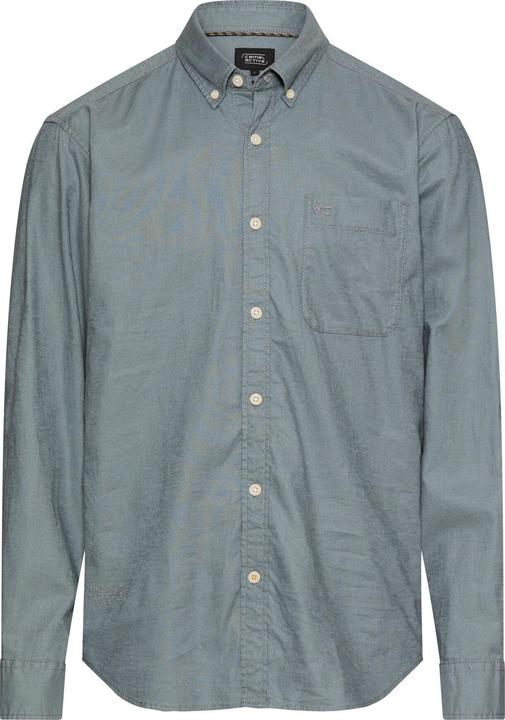 Camel Active Langarm Hemd aus Leinen-Baumwoll-Mix