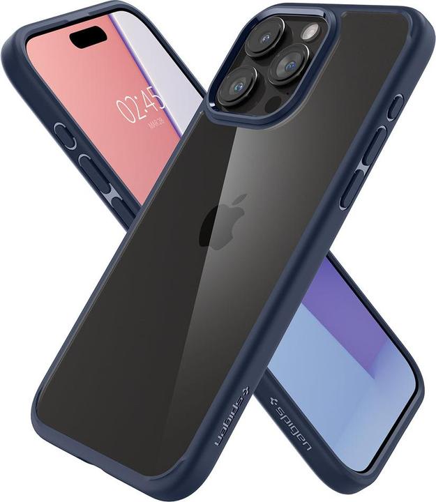 Image du produit Spigen Ultra Hybrid, bleu marine - iPhone 15 Pro (Apple iPhone 15 Pro)