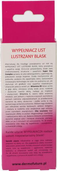 Produktbild DermoFuture Lip Injection Glass Glow Lip Filler Mirror Glow 12Ml (12 ml)