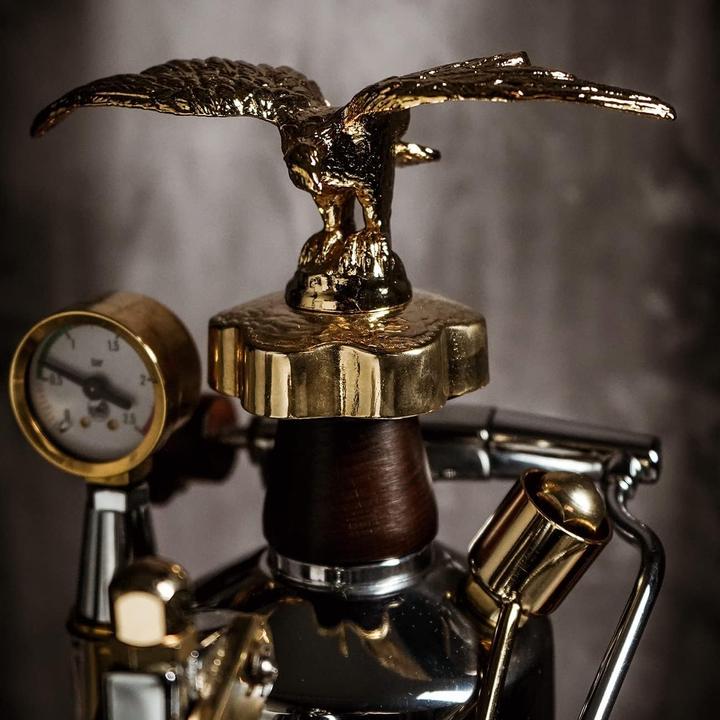 Produktbild La Pavoni LPLEXP01EU, Espressomaschine Expo 2015, Chrome/or