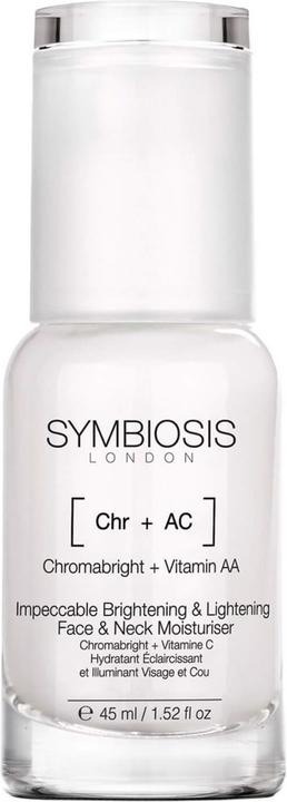 Image du produit Symbiosis Chromabright + Vitamine C) Impeccable Brightening & Lightening Moisturiser Visage & Cou (45 ml)