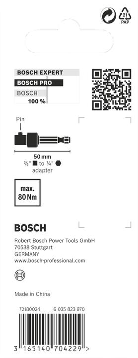 Image du produit Bosch Professional Zubehör Adaptateur de prise PRO