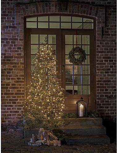 Actual product image Konstsmide LED tree mantle frosted 270 ww LED outdoor (1.80 m)