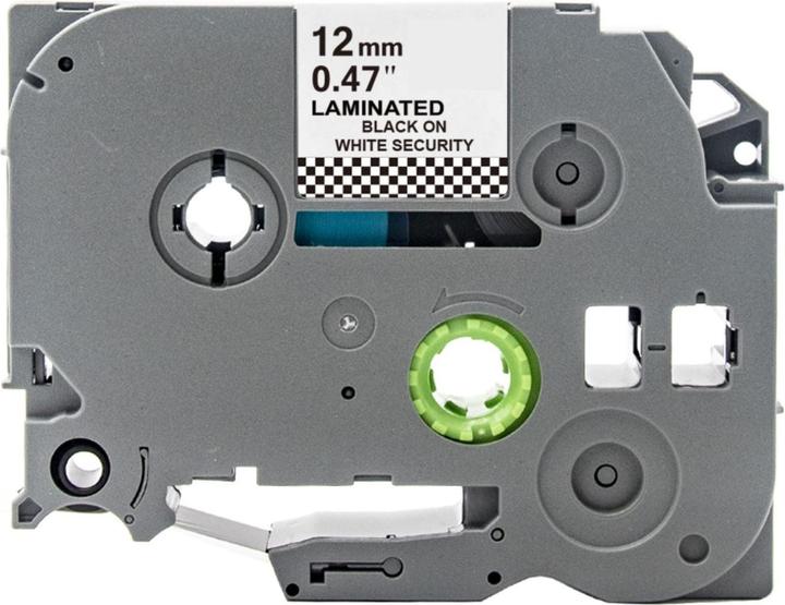 Produktbild Hermex Alternatives Siegelband zu Brother Tze-SE3 Etiketten Beschriftungsband (1.20 cm, Weiss)