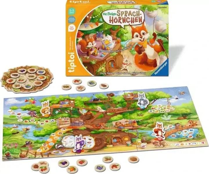 Produktbild Ravensburger Tiptoi - Die flinken Sprach-Hörnchen (Deutsch)