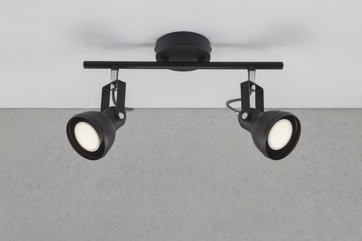 Produktbild Nordlux Aslak,2-spot,Schwarz (GU10)