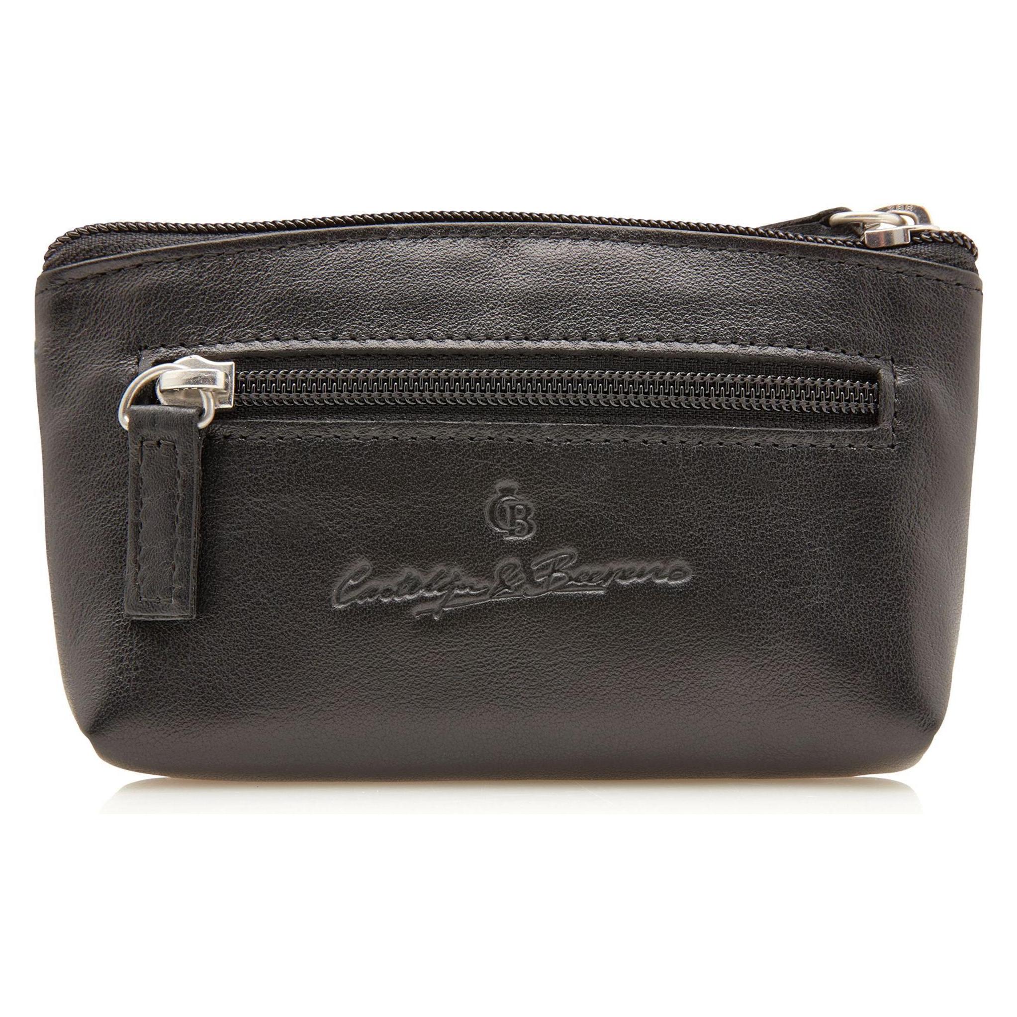 Castelijn & Beerens, Portemonnaie, Vita Schlüsseletui Rfid Leder 13 Cm, Schwarz