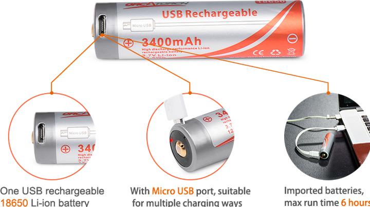 Produktbild Orcatorch Handlampe D530