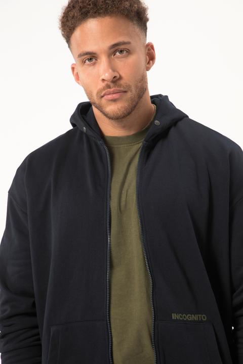 Immagine prodotto Sthuge Giacca in pile con cappuccio e stampe, fino alla tg. 8XL (5XL)