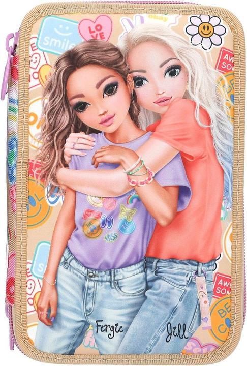 Produktbild Top Model Topmodel - Triple Pencil Case GIRL POWER - Beige (413282)