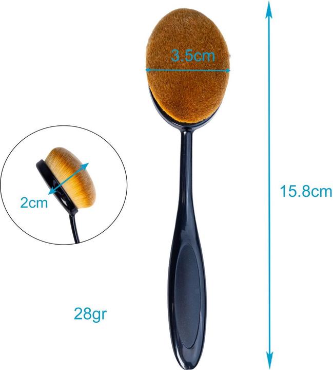 Actual product image Intirilife Make Up Pinsel