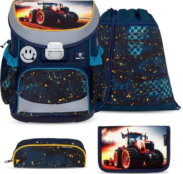 Image du produit Belmil MINI FIT sac à dos scolaire set de 4 pièces Tractron (17 l)