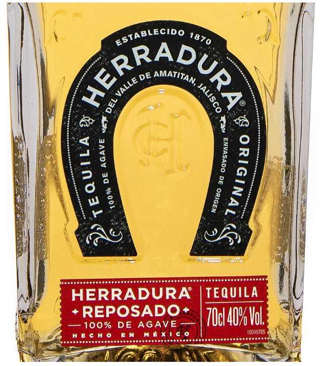 Actual product image Herradura Tequila Reposado pure agave (1 x 70 cl)